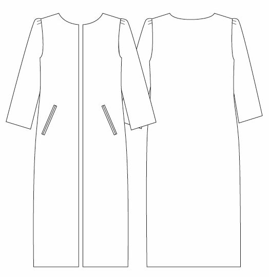 the nicholson in very dark navy light wool bouclé image 11