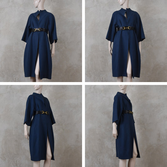 6 – Cocoon Coat in Irish Linen