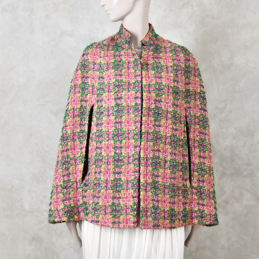 8 – El abrigo Clayton de buclé multicolor