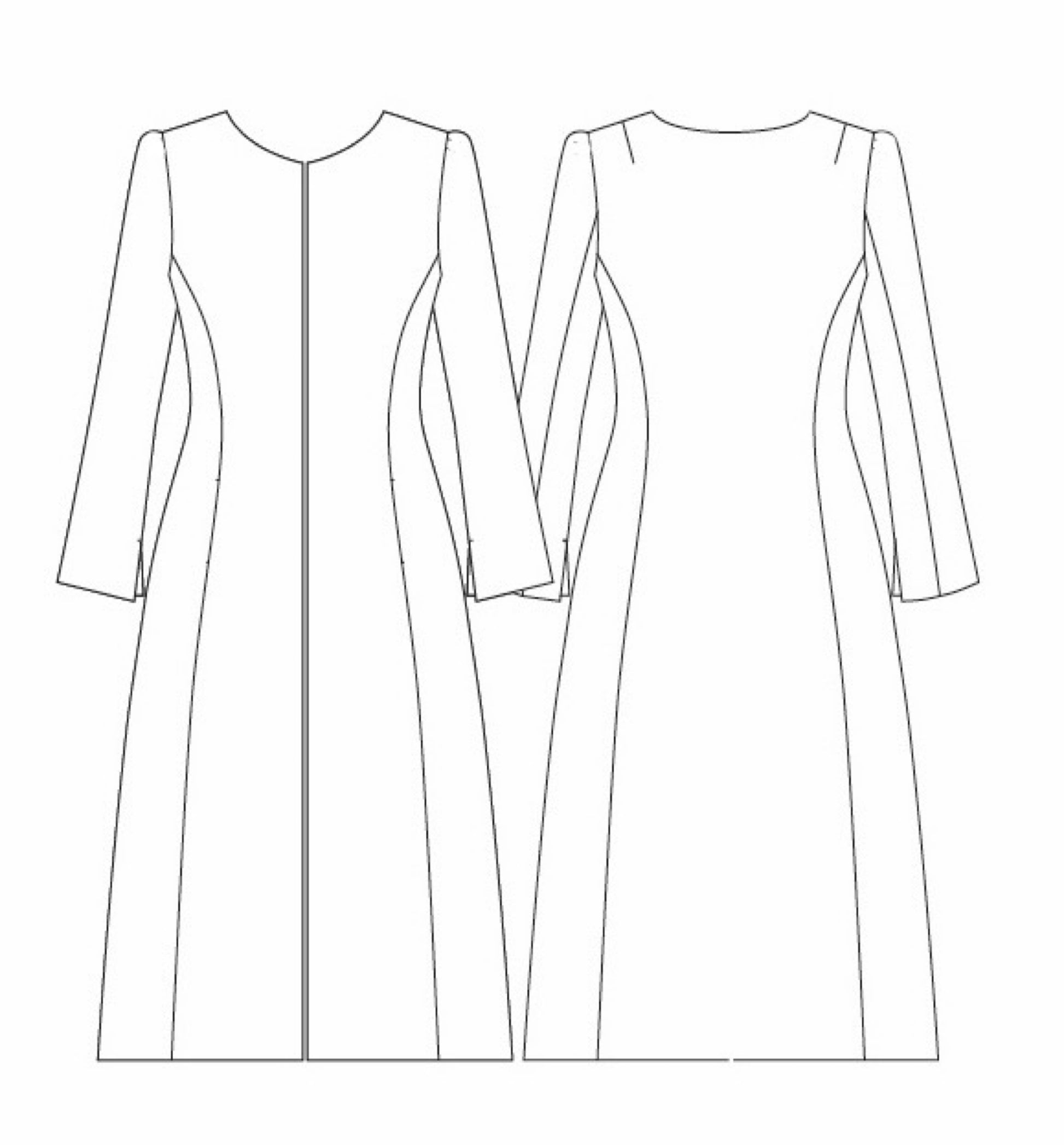 biffin coat in pale multicoloured boucle image 10