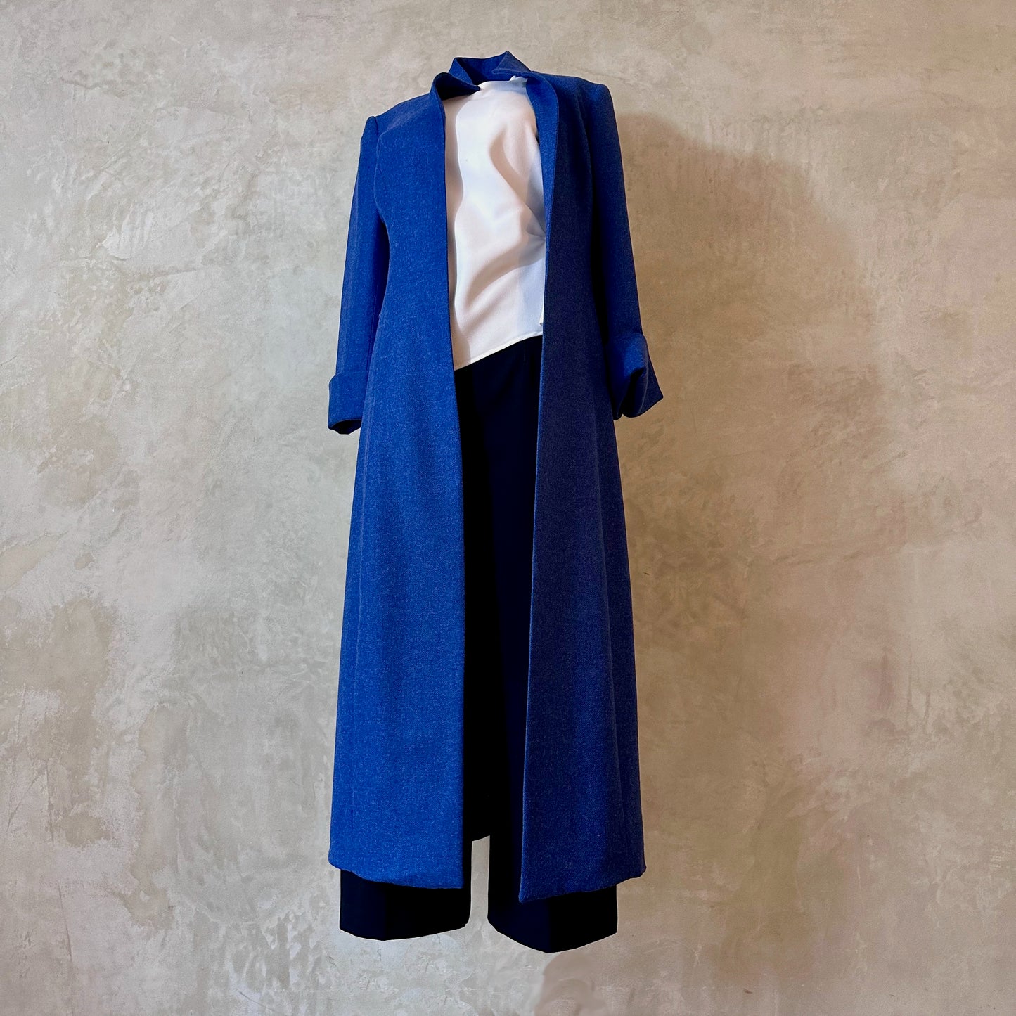 the biffin in french blue merino flannel image 7