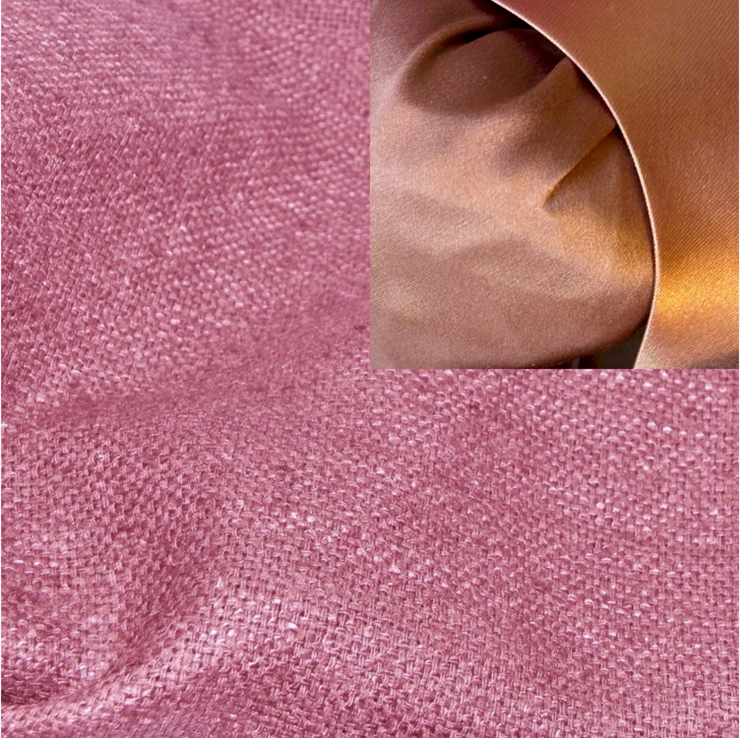 damson pink silk matka delany coat image 13
