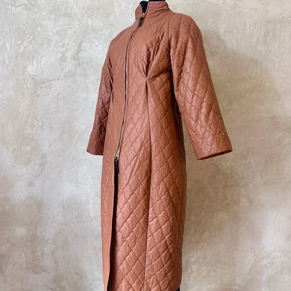 the quilted frink in tobacco image 4