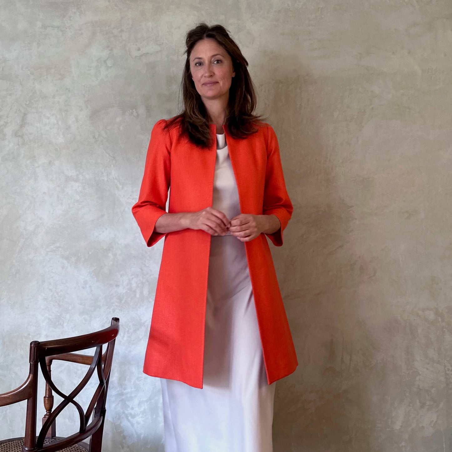 the john coat in silk matka image 0