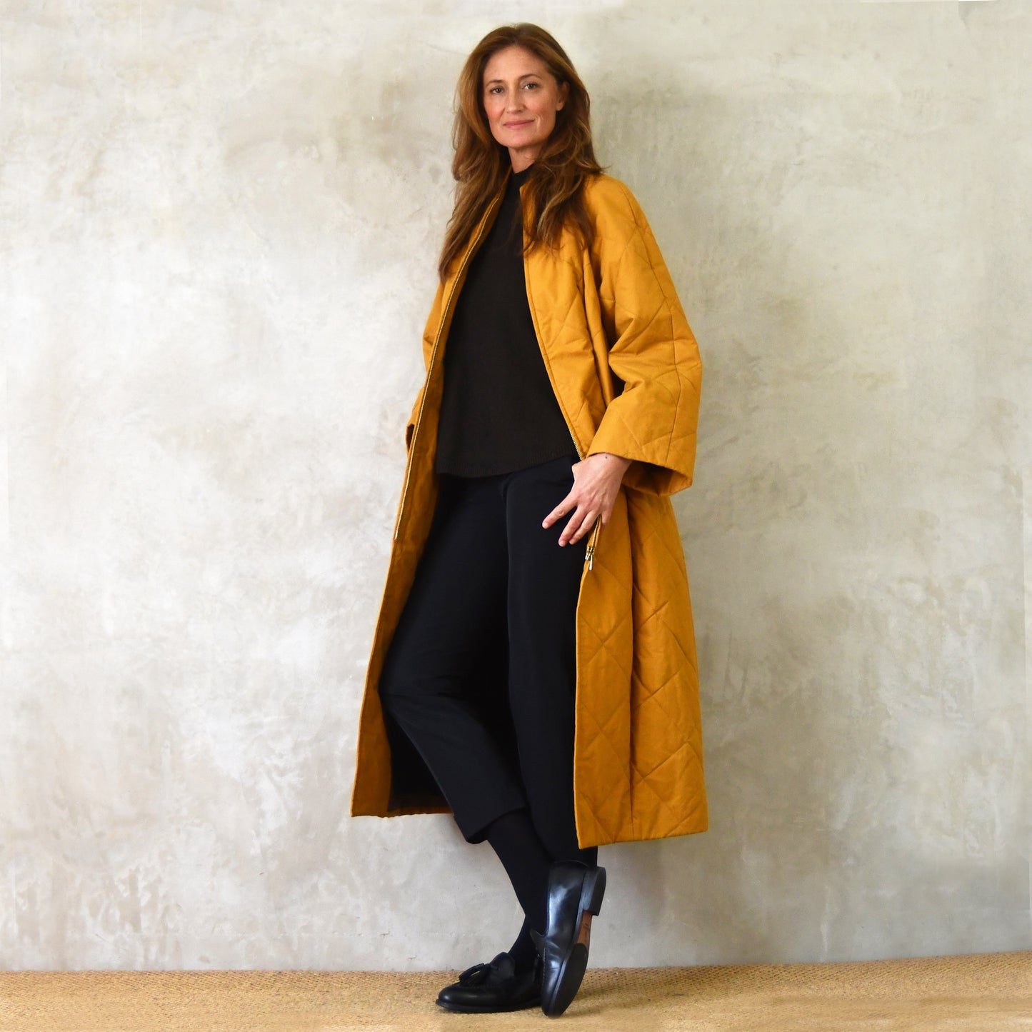 the quilted frink in cumin image 3