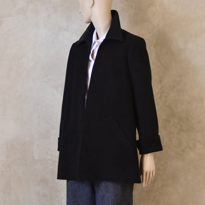 Swing Jacket in Dark Navy Moleskin