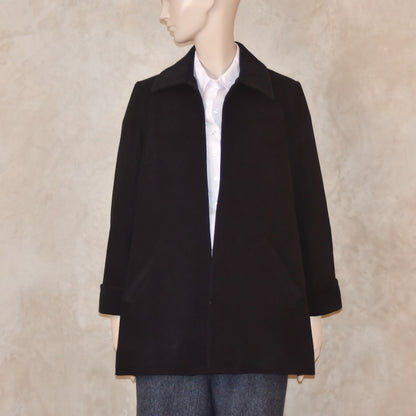 Swing Jacket in Dark Navy Moleskin