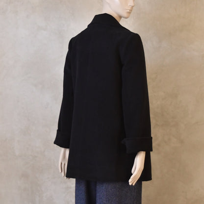 Swing Jacket in Dark Navy Moleskin