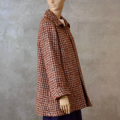 Boucle Swing Jacket - Side View