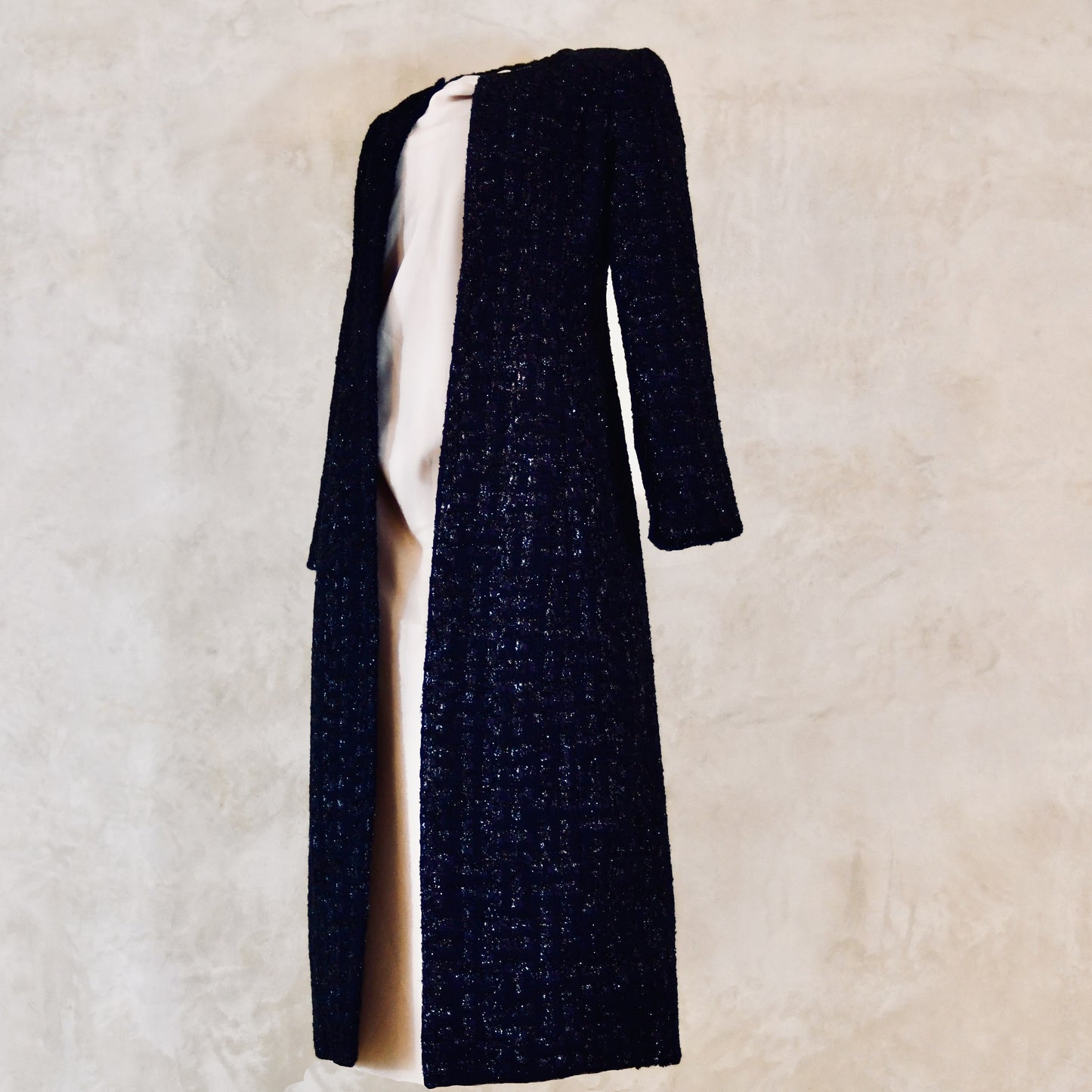 8 – The Biffin in Dark Navy Boucle