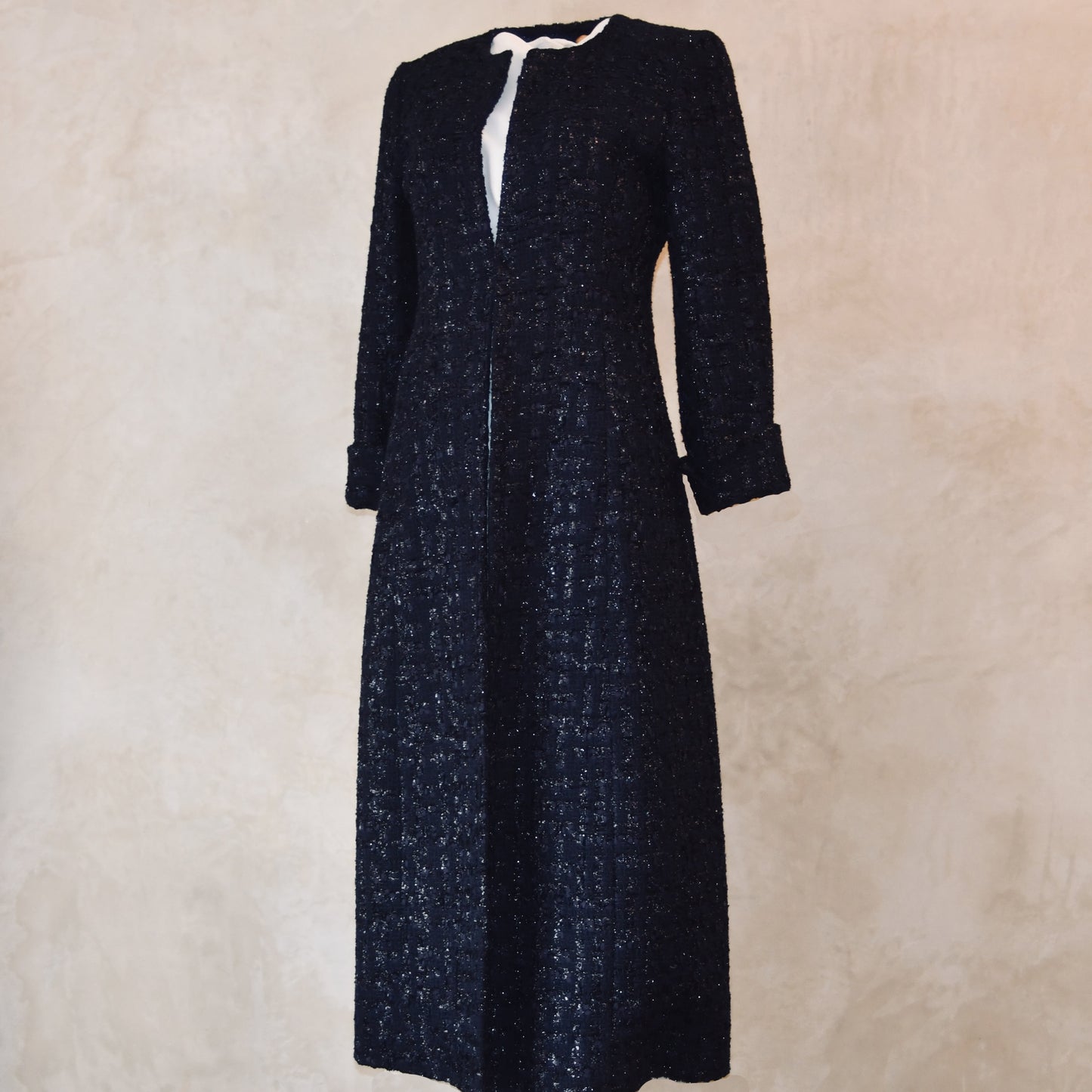 8 – The Biffin in Dark Navy Boucle