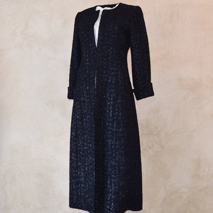 8 – The Biffin in Dark Navy Boucle