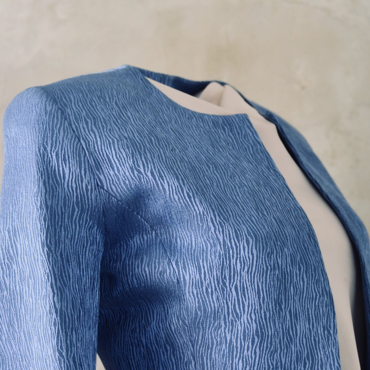 The Biffin in Silk & Wool Mix Brocade