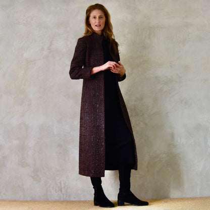 8 – The Biffin in Chocolate Brown Boucle