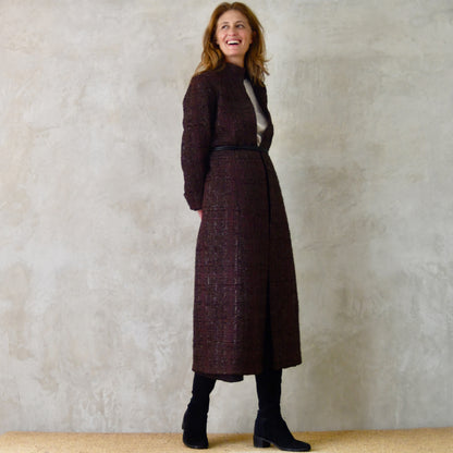 8 – The Biffin in Chocolate Brown Boucle