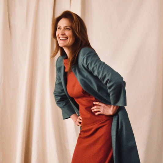 Green Silk Summer Coat