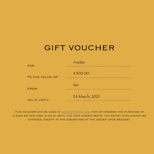 Ednerat Digital Gift Voucher or Online Gift Card.