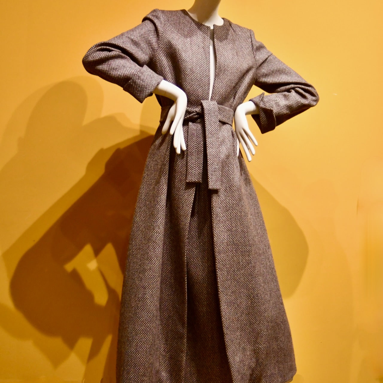 8 – The Downing Coat in Pink Tiger Eye Tweed