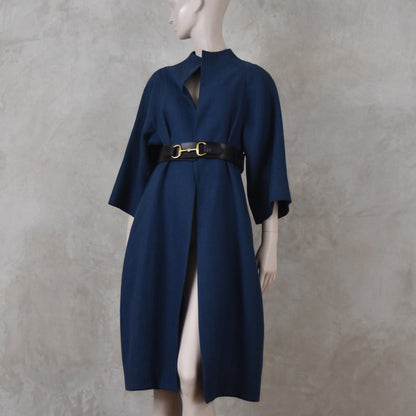 6 – Cocoon Coat in Irish Linen