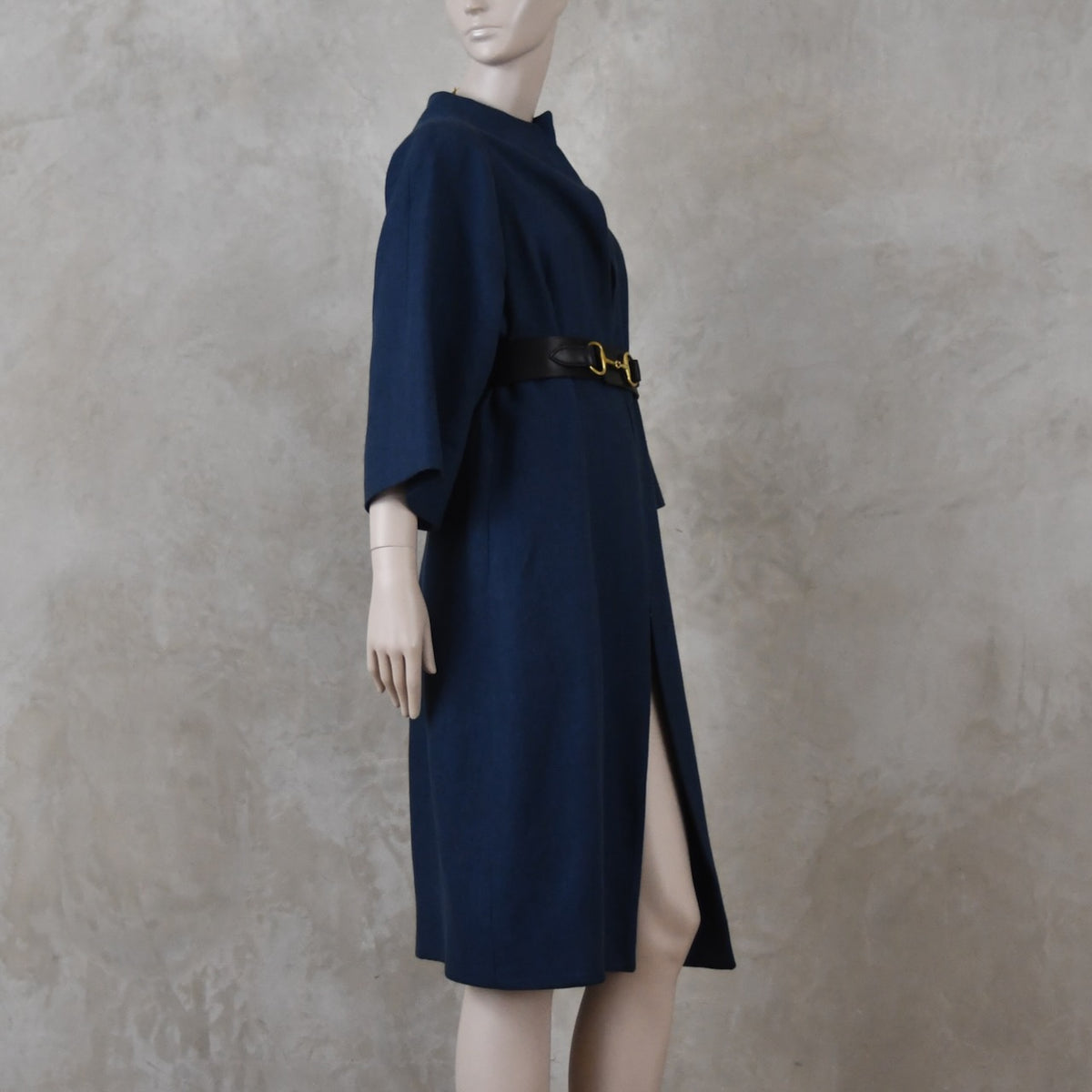 6 – Cocoon Coat in Irish Linen