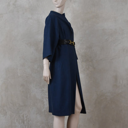 6 – Cocoon Coat in Irish Linen