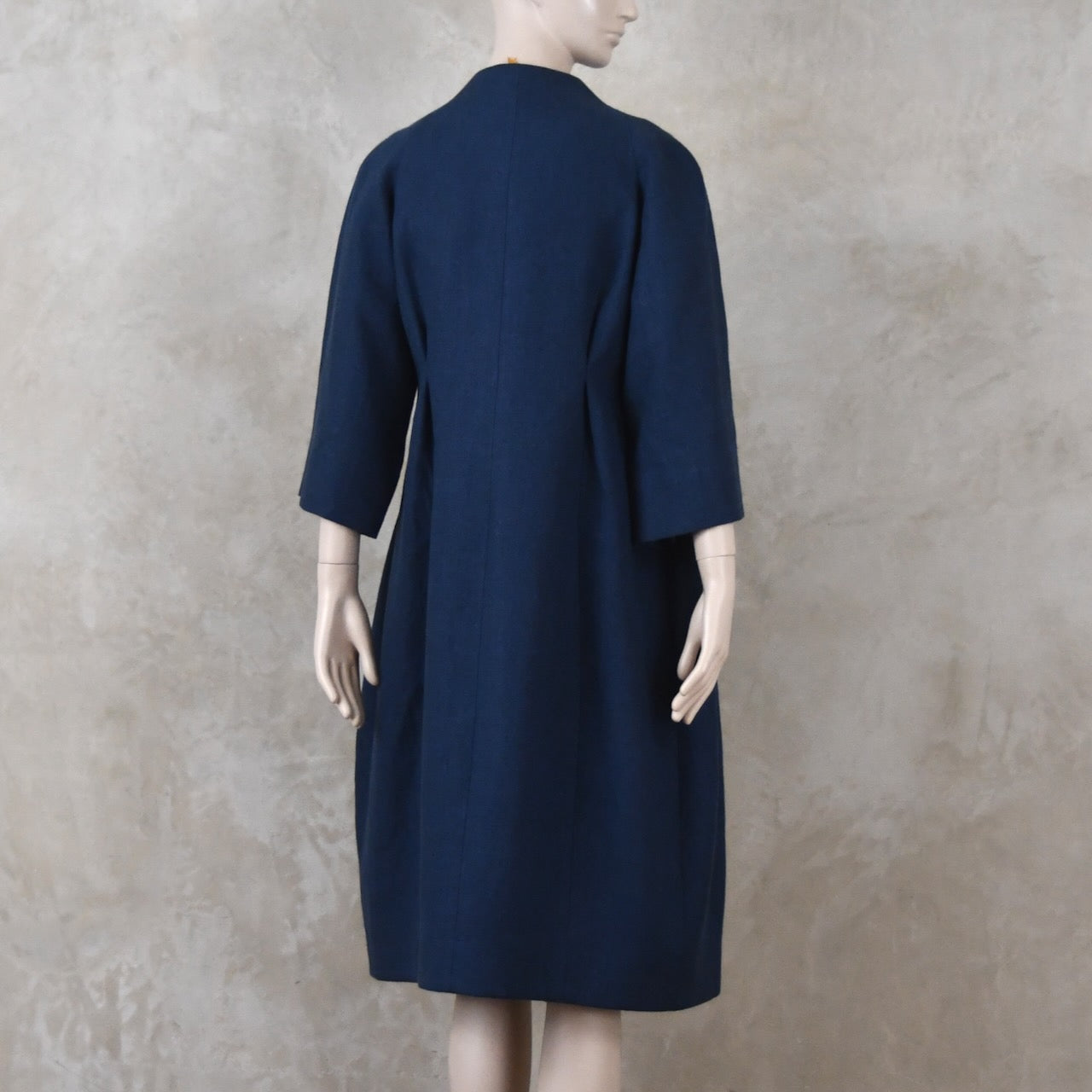 6 – Cocoon Coat in Irish Linen
