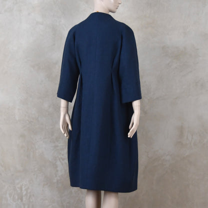 6 – Cocoon Coat in Irish Linen