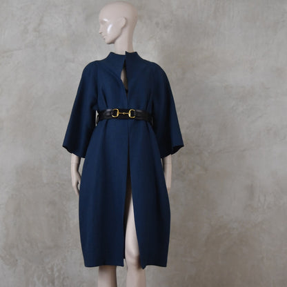 6 – Cocoon Coat in Irish Linen