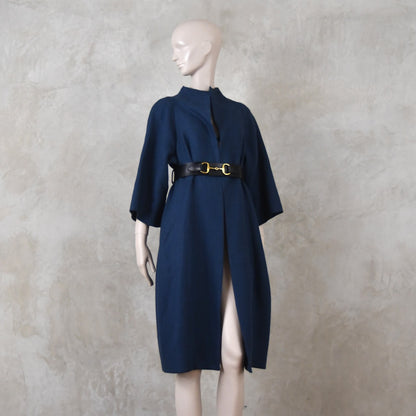 6 – Cocoon Coat in Irish Linen