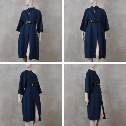 6 – Cocoon Coat in Irish Linen
