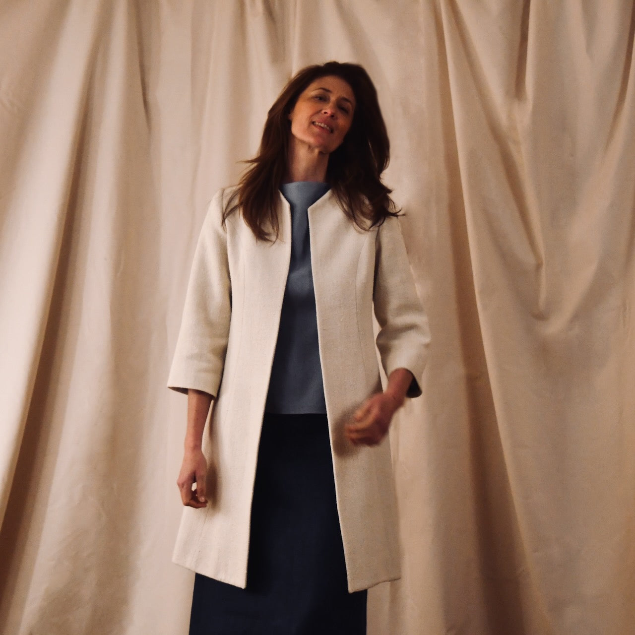 Women's Trapeze Coats | Handmade in Britain | EdNerat – EDNERAT