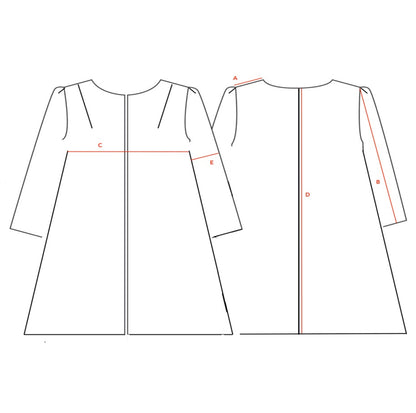 The John Coat in Fawn Herringbone Merino Flannel