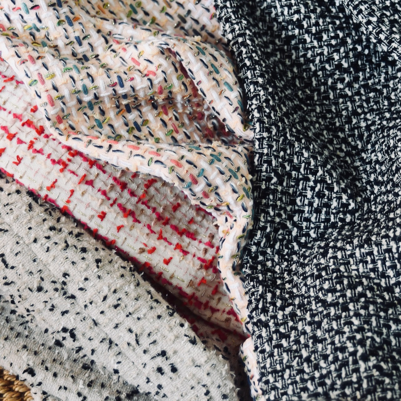 Summer Weight Boucle Fabrics