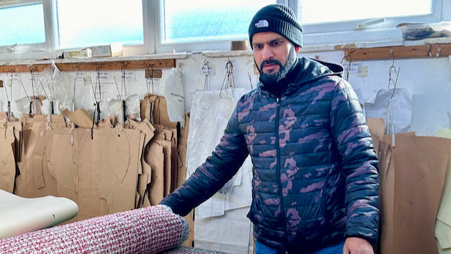 EdNerat coats are Cut, Made and Finished by Hand in London by Musa Apparel.