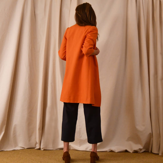 Summer Silk Coat - Back View