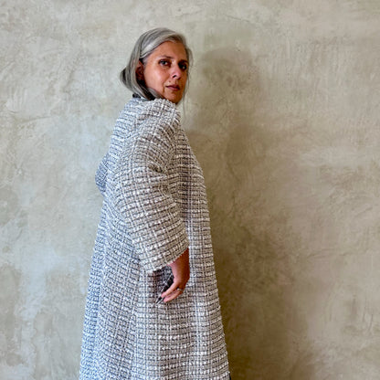 the burlison in silver mix boucle image 11