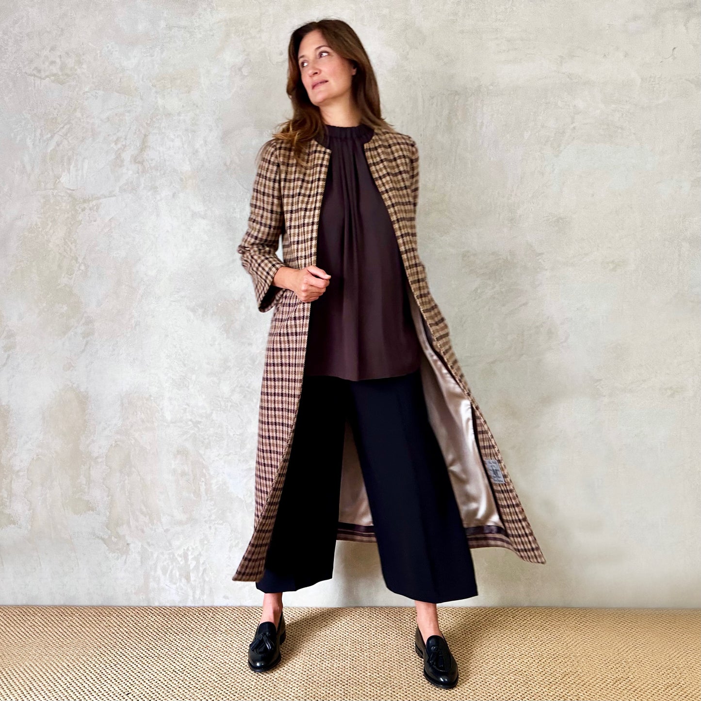 the carrington in fox flannel gunclub check image 4