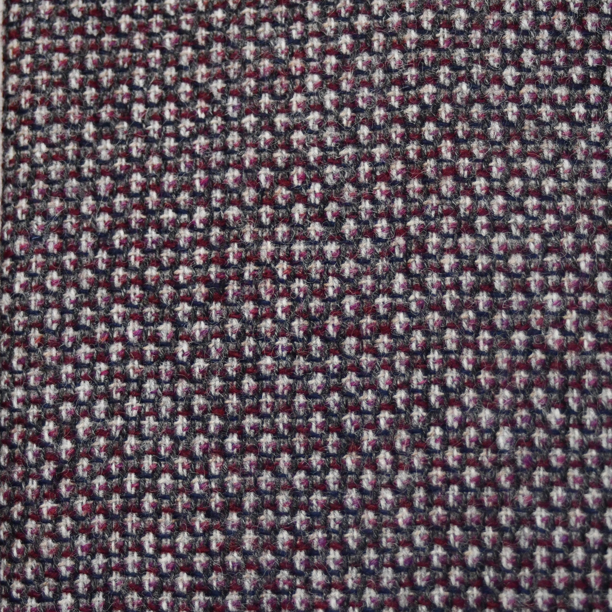 the delany coat in pink-grey tiger eye tweed image 7