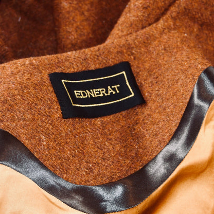 the long frink in russet lovat tweed image 11