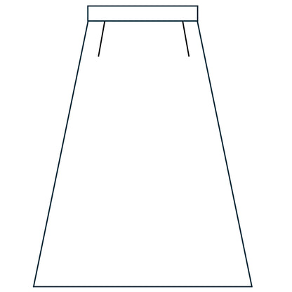 the waisted a-line skirt by elyan for ednerat in wool image 8